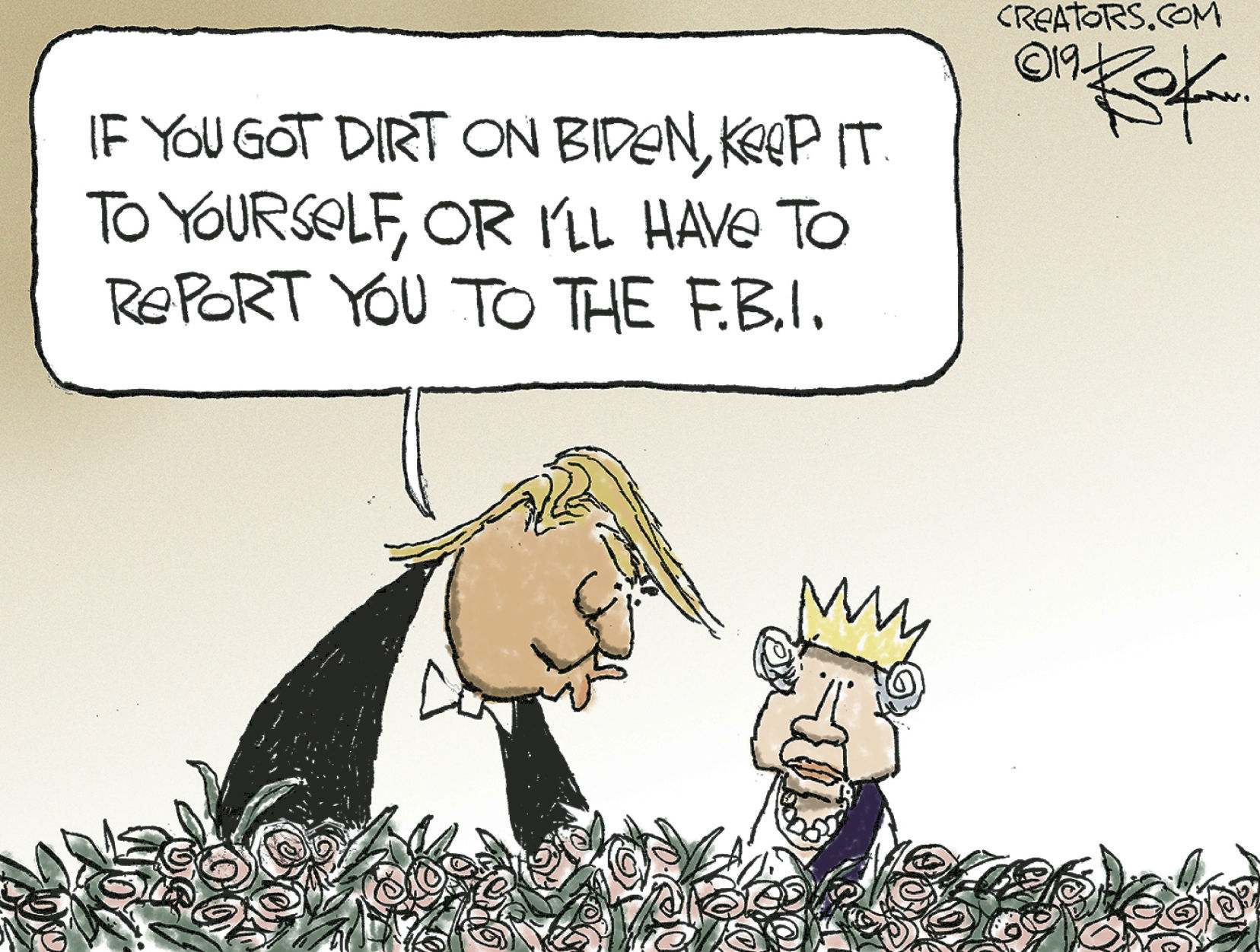 Sunday cartoon